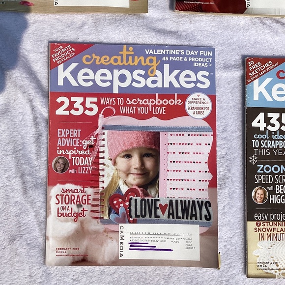 8 Creating Keepsakes Crafting Scrapbook Magazines - Picture 8 of 11